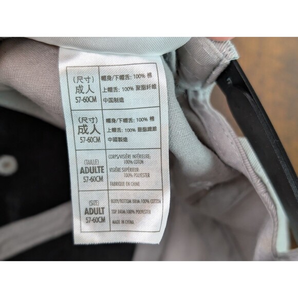 Disney Parks Mickey Mouse Glasses Flat Brim Hat Gray Snap Back Embroidered Cap - Picture 10 of 11